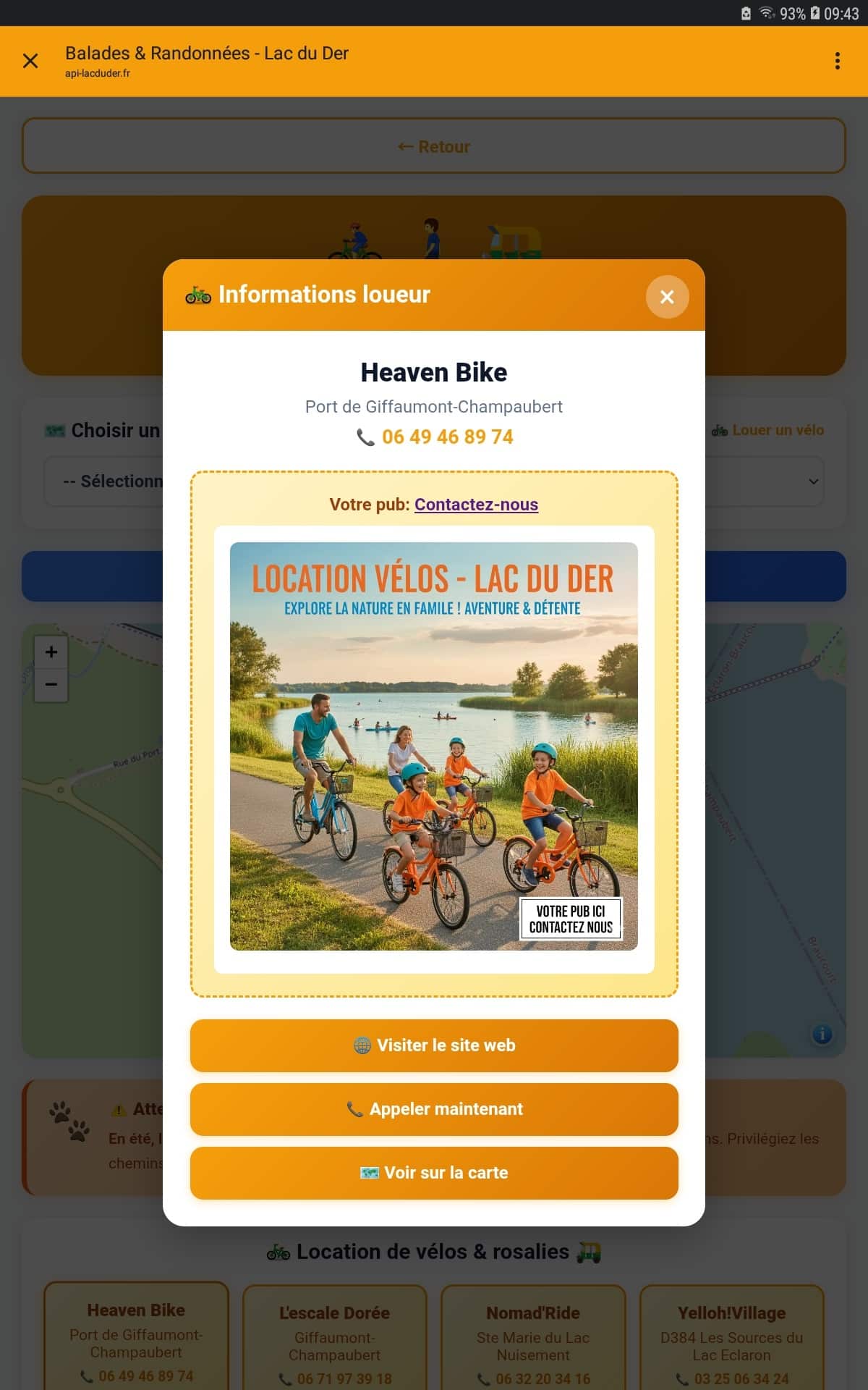 Exemple photo prestataire