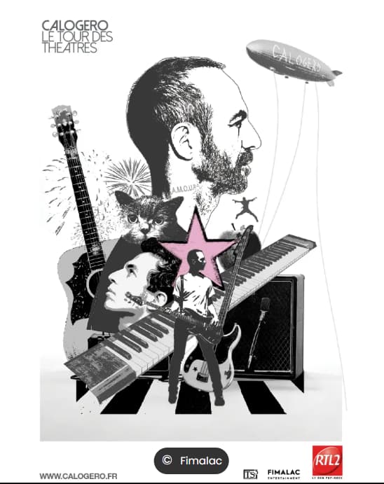 Concert : Calogero Le Tour des Théâtres