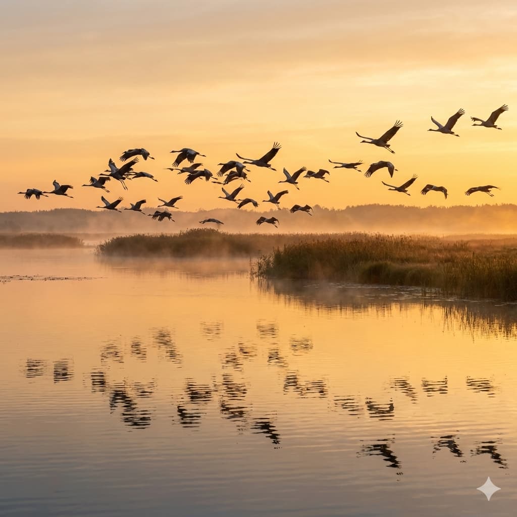 Retour des Grues - Saison Haute
